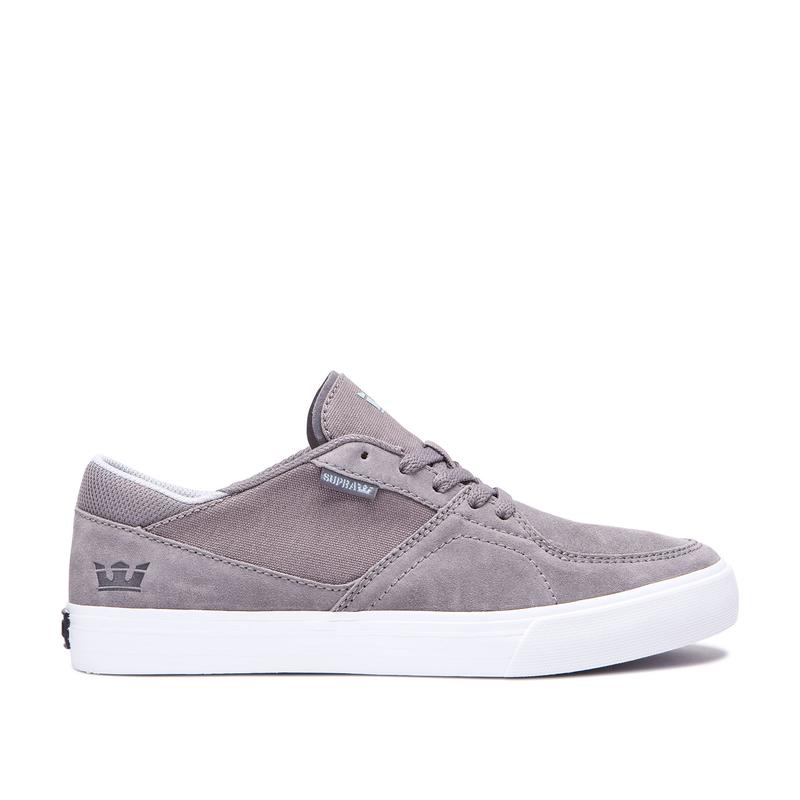 Zapatillas Bajas Supra Argentina Mujer - MELROSE Gris (QSDKN-3502)